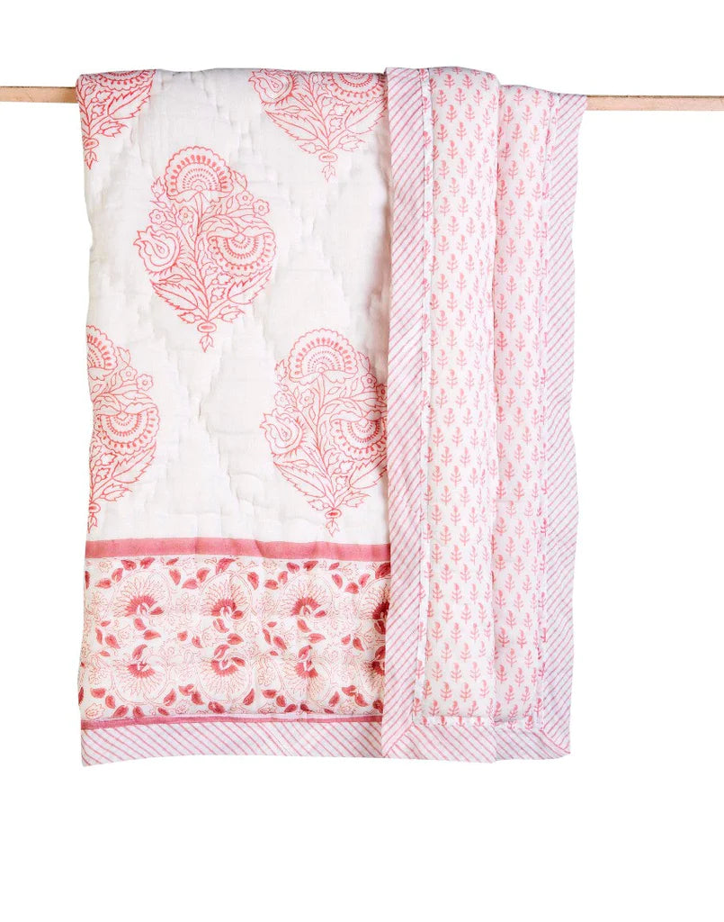 Pink City Cotton Quilt - Malabar Baby