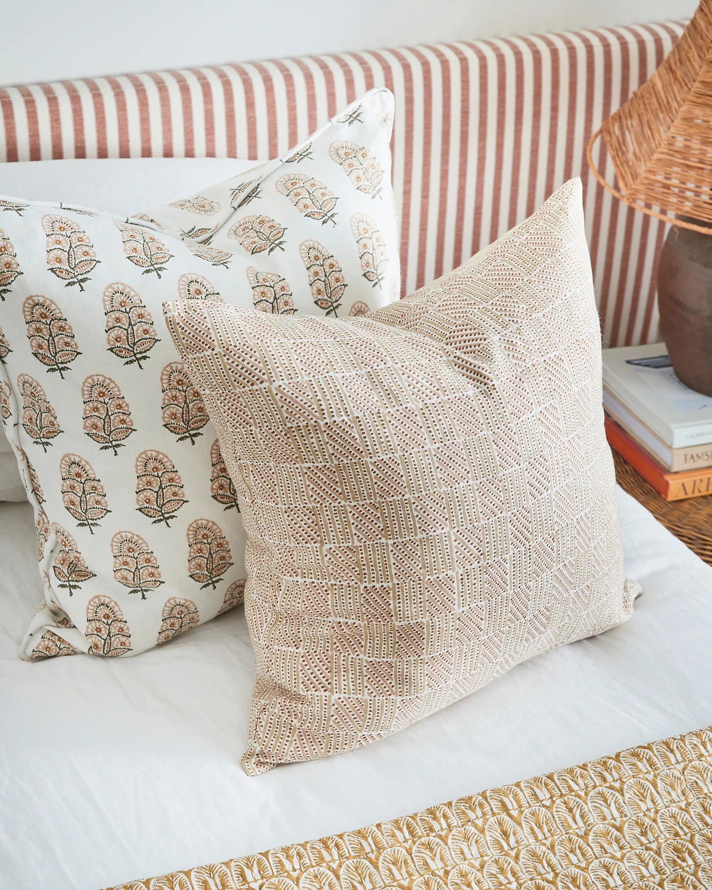 Kumasi Shell Linen Cushion 50x50cm