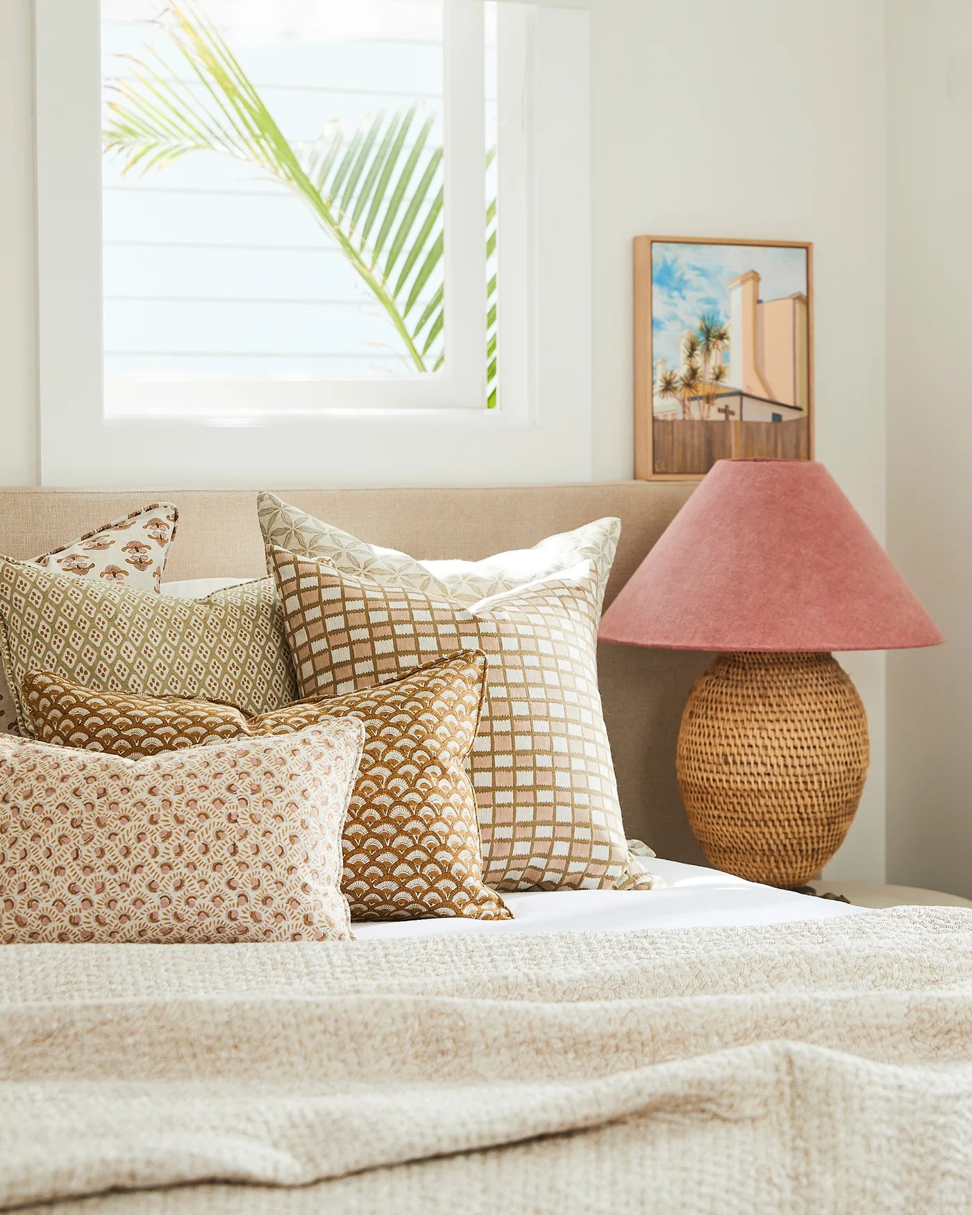 Fiore Petal Linen Cushion 50x50cm