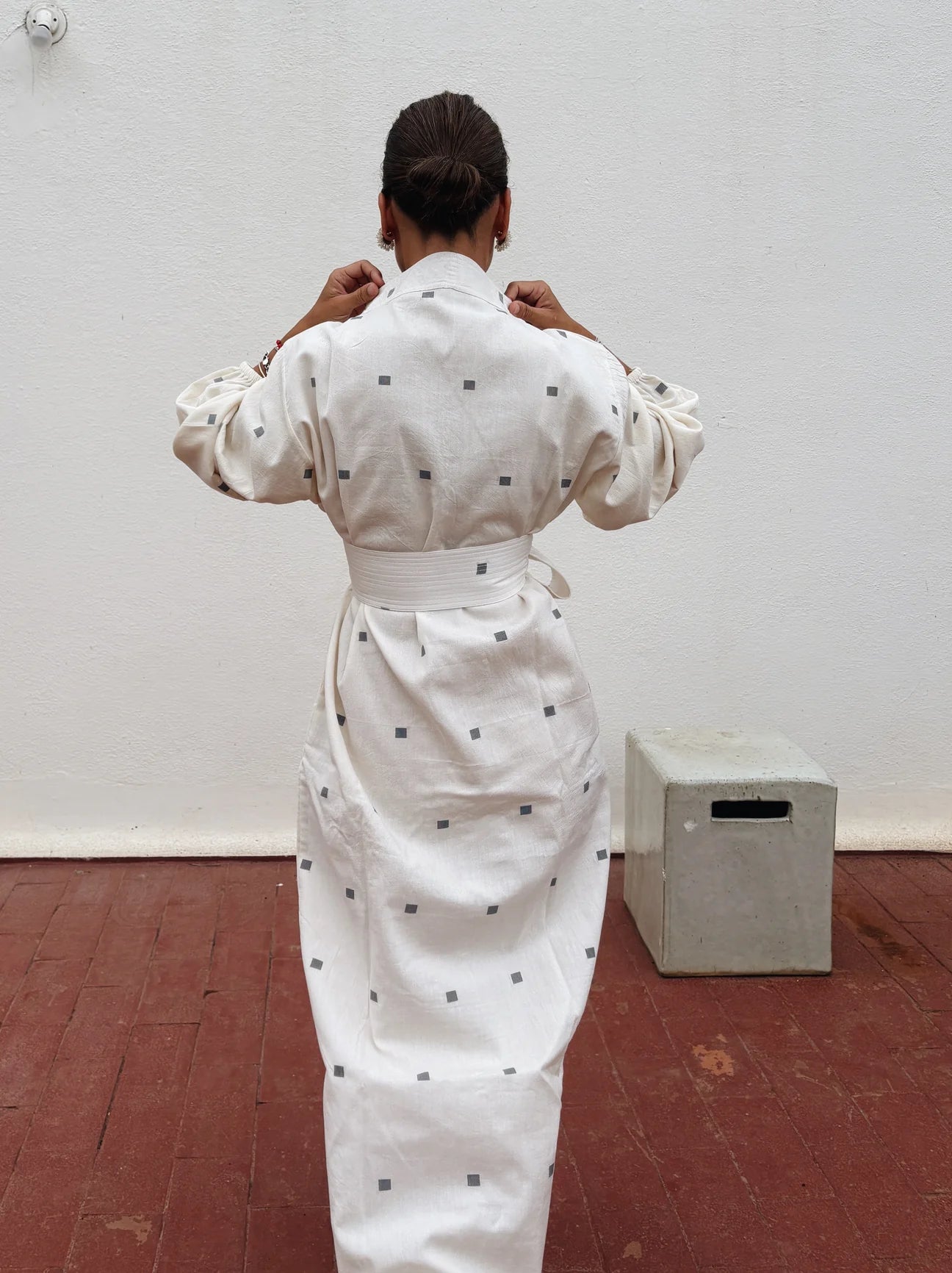 Long Sleeve Jamdani 02
