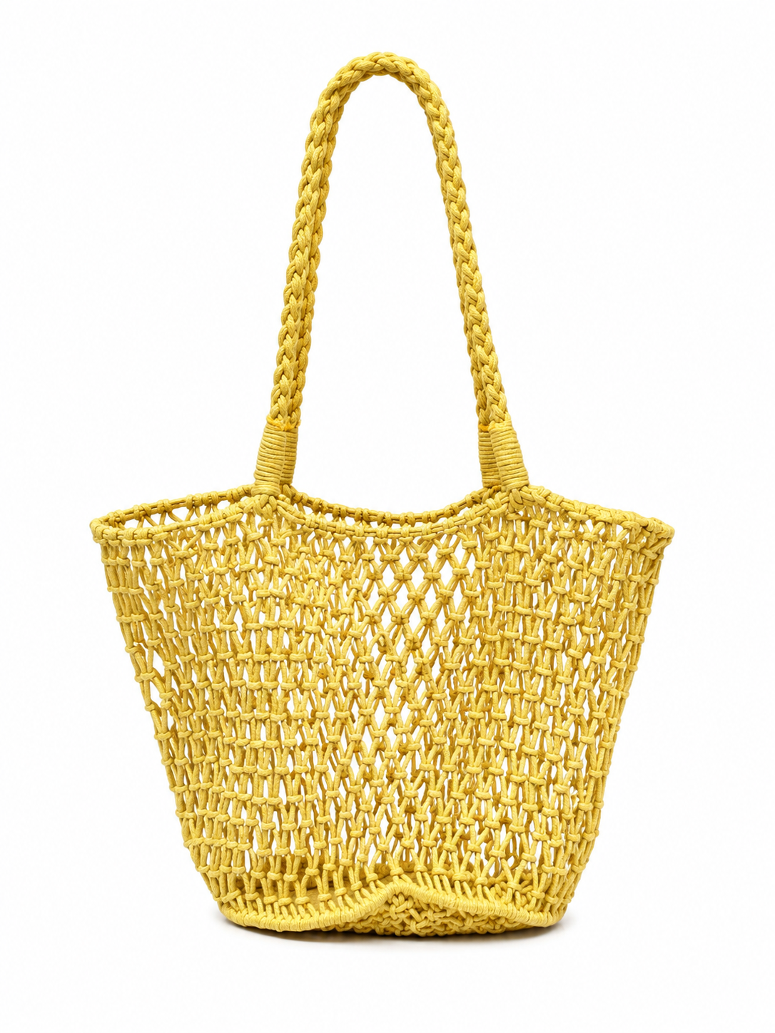 Knitted Mesh Tote