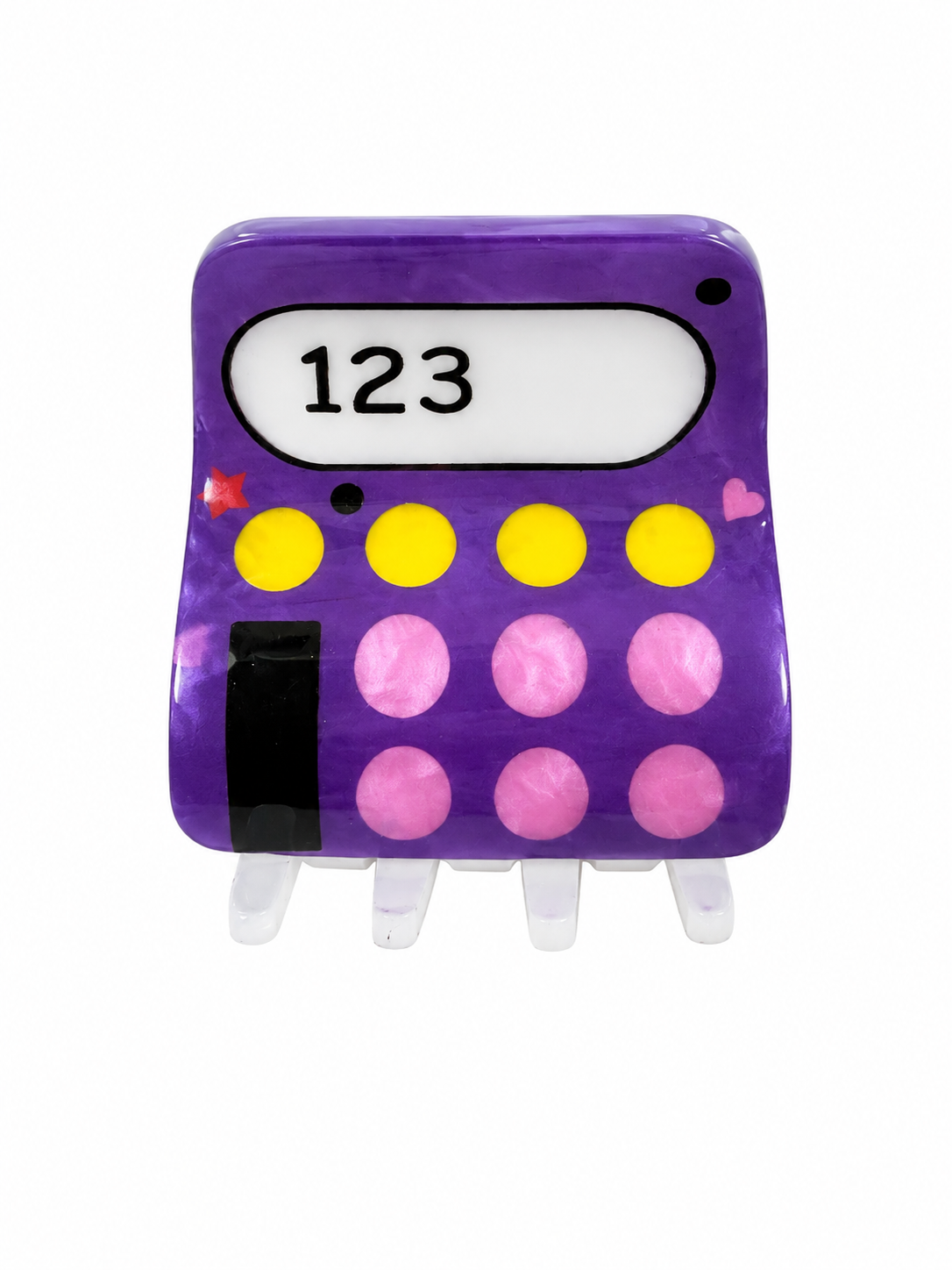 Back to school hair clips