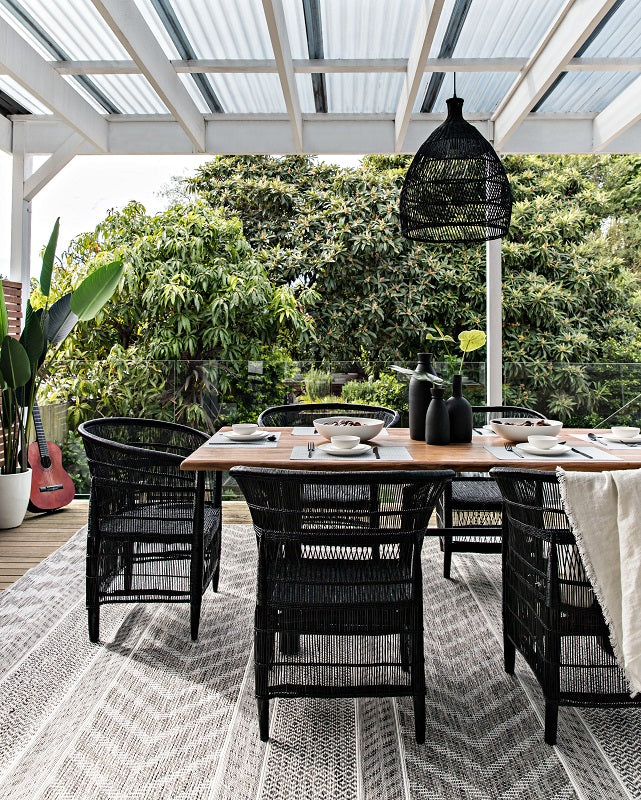 Black Malawi Single Armchair