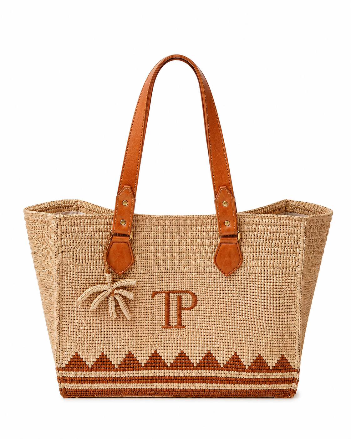 Nikoi Raffia Tote