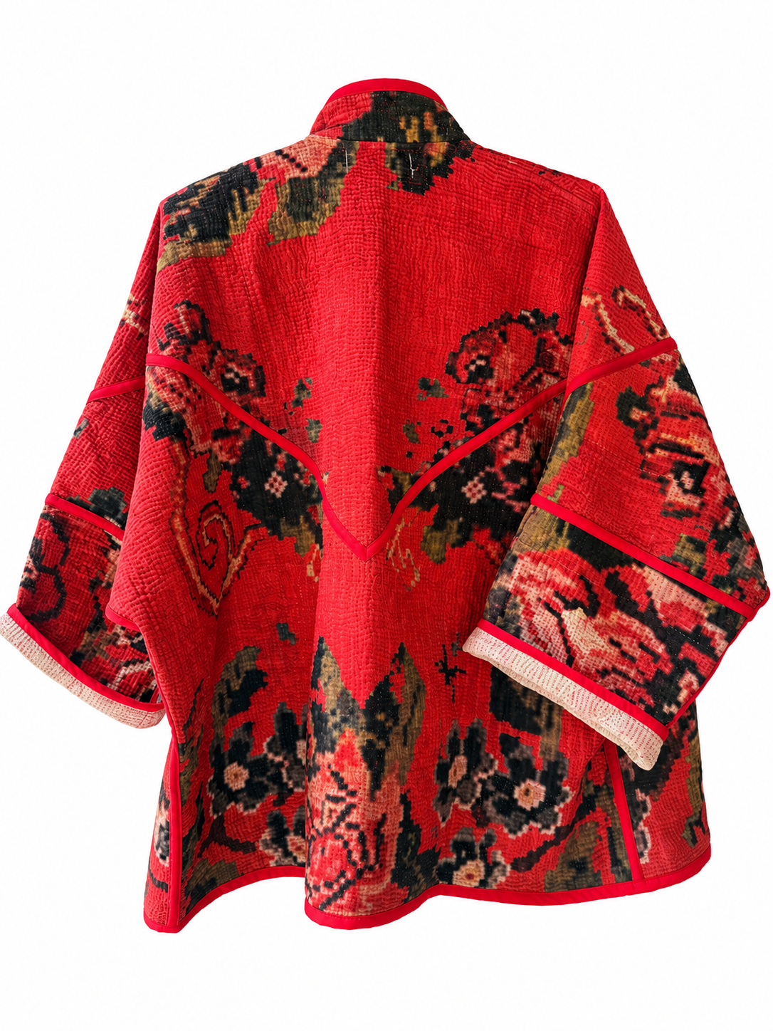 Vintage Kantha Kimono Jacket Design 7