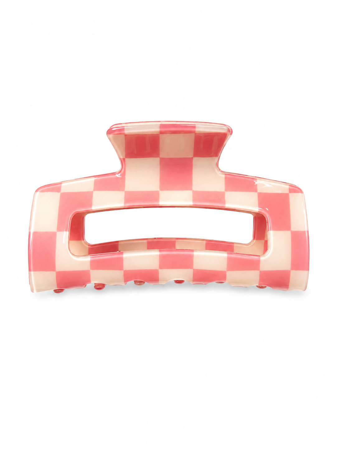 Hair Clip Medium Gingham