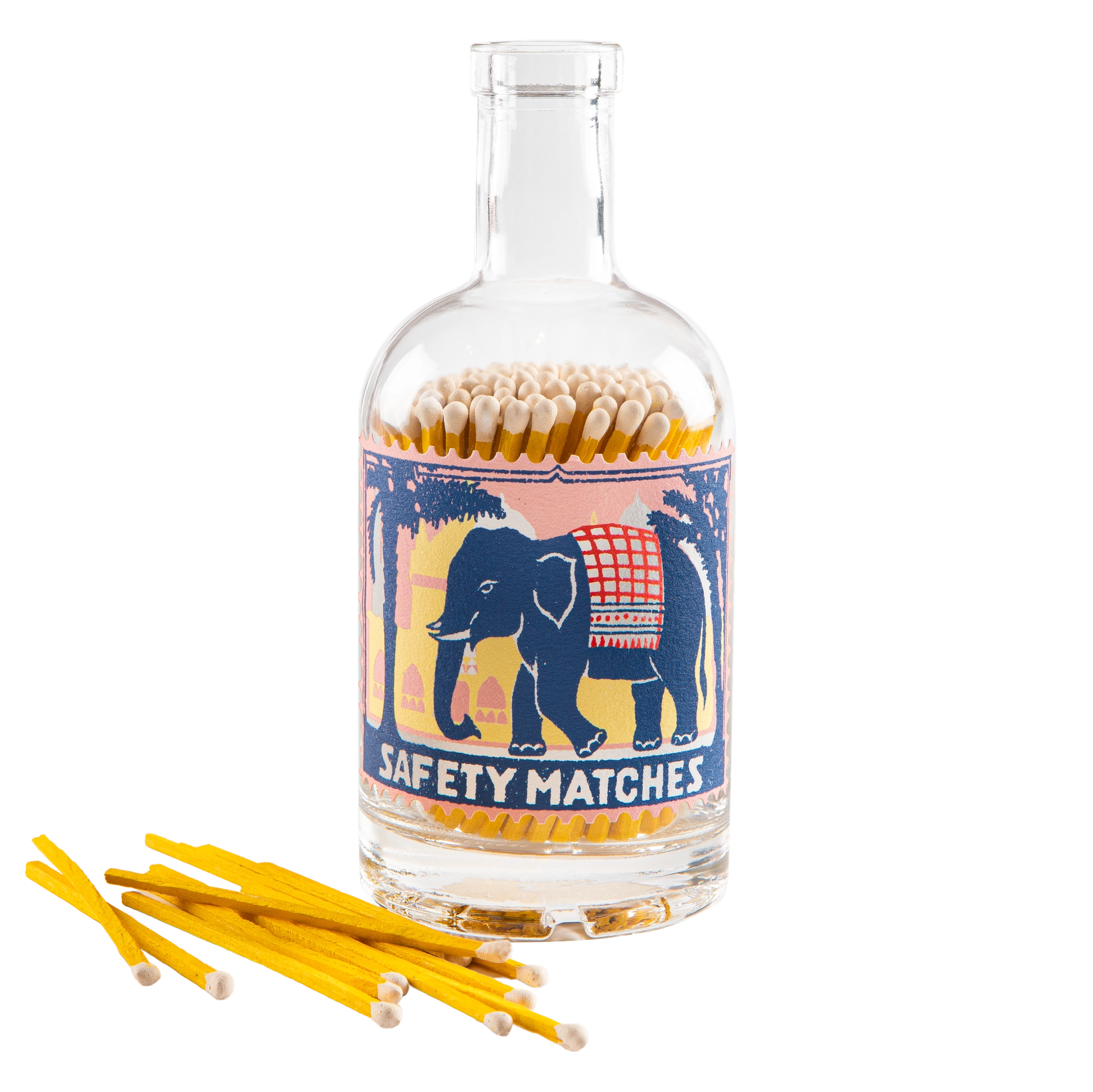 Elephant Stamp Match Bottle
