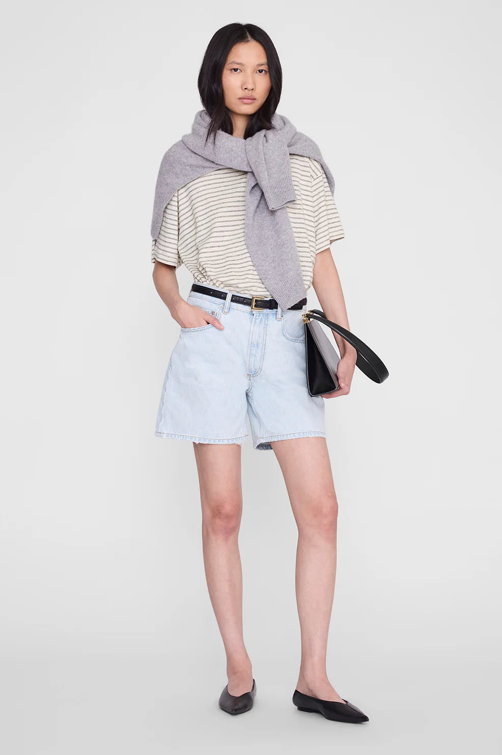 Cade Tee - Black Stripe