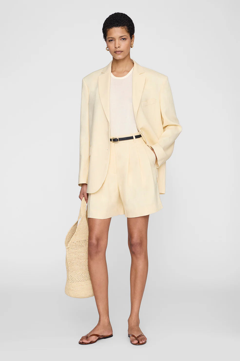 Quinn Blazer - Butter Yellow