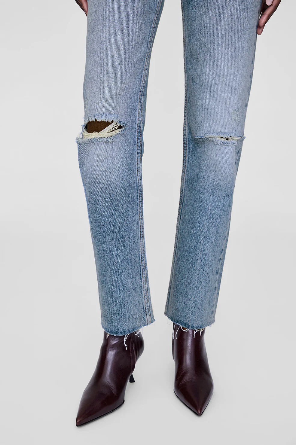 Bruno Jean Destructed Antique Blue