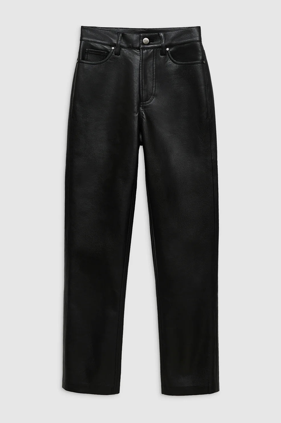 Bruno Pant Black Recycled Leather