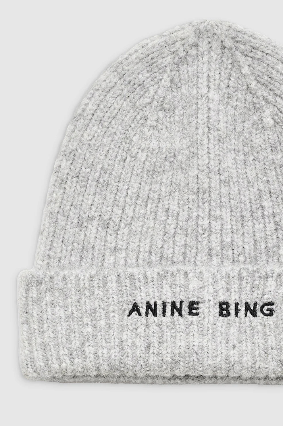 Elia Beanie - Light Heather Grey