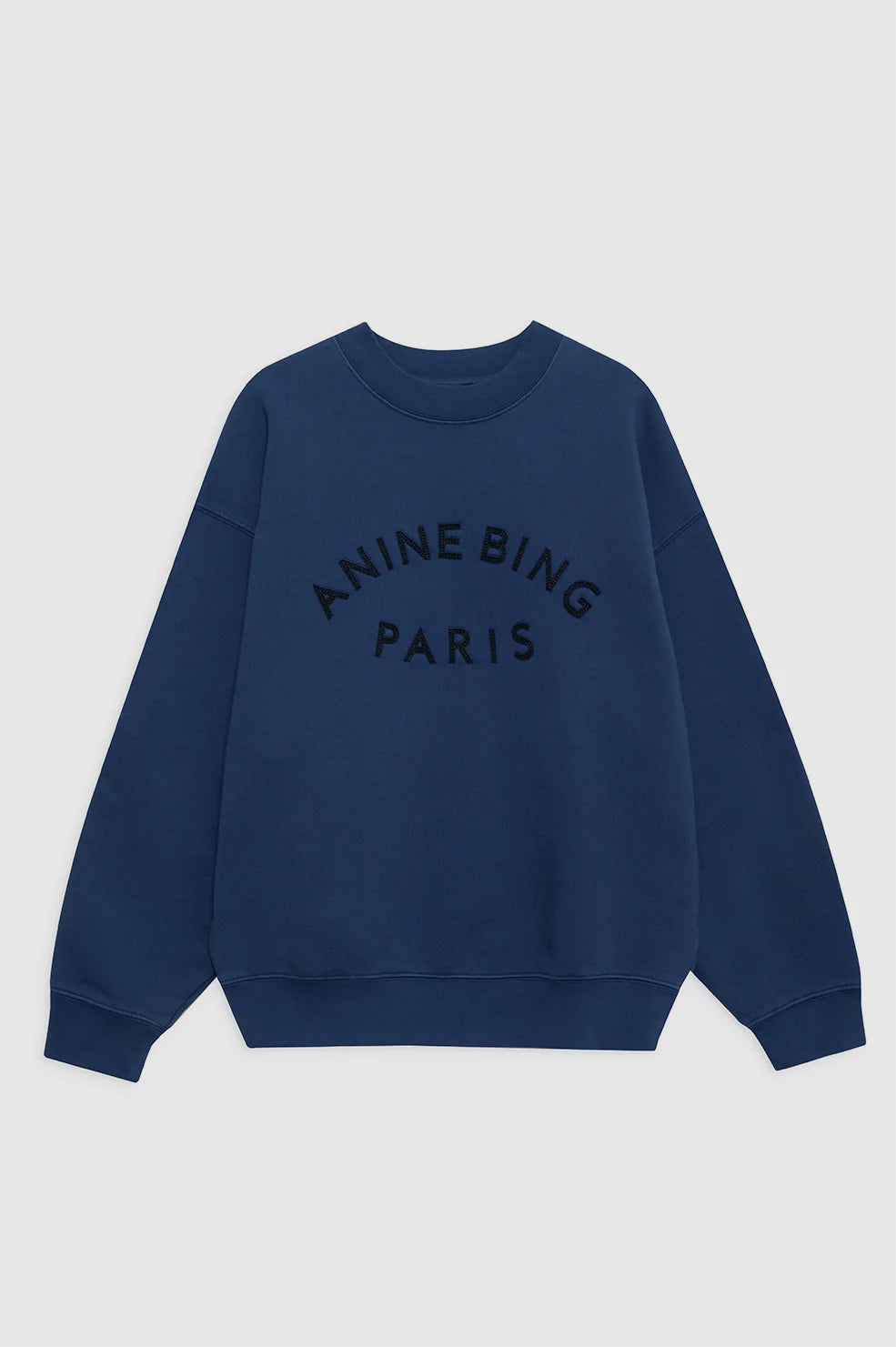 Jaci Sweatshirt Paris Washed Navy