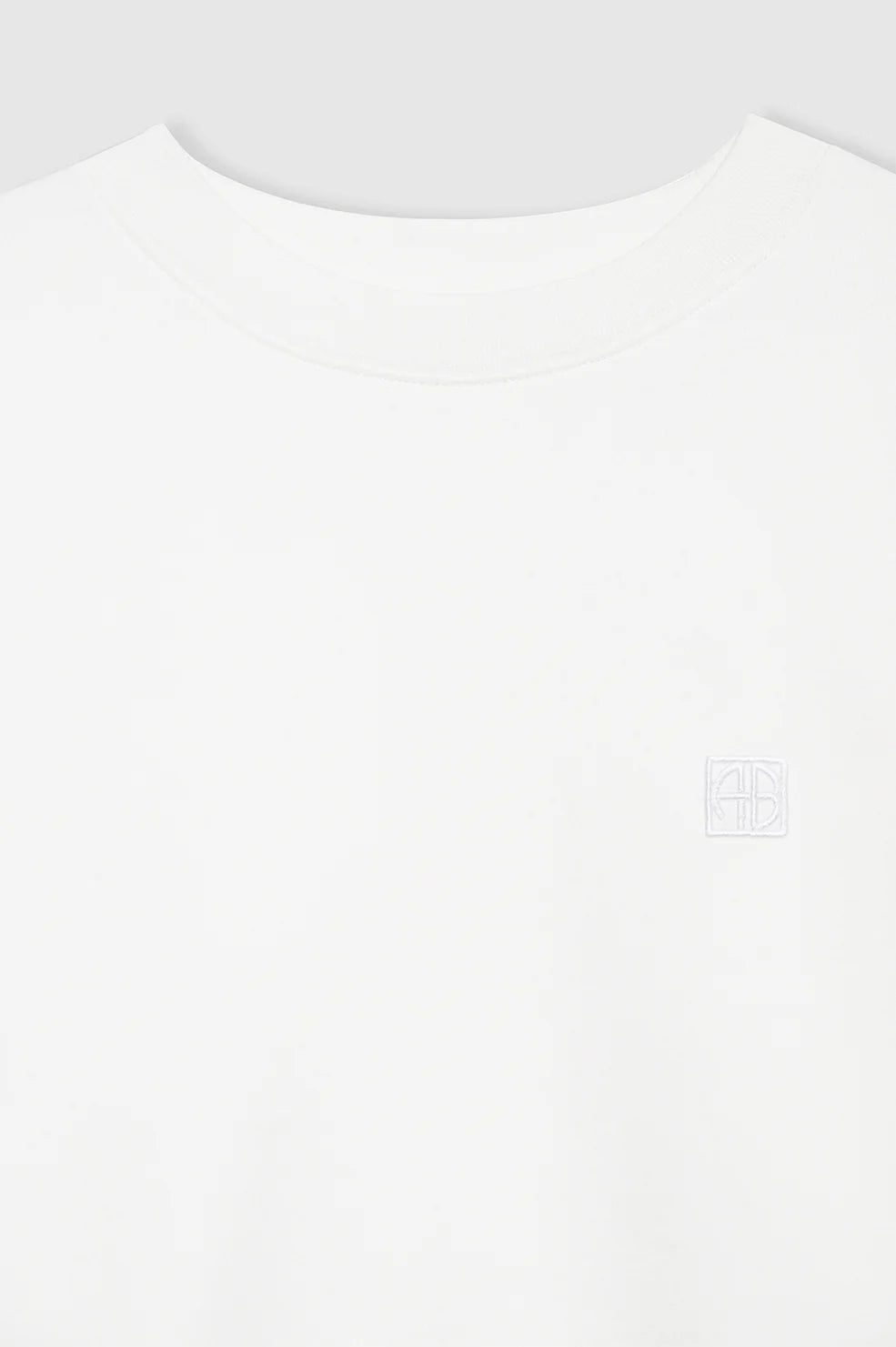 Miles Sweatshirt Framed Monogram - Off White