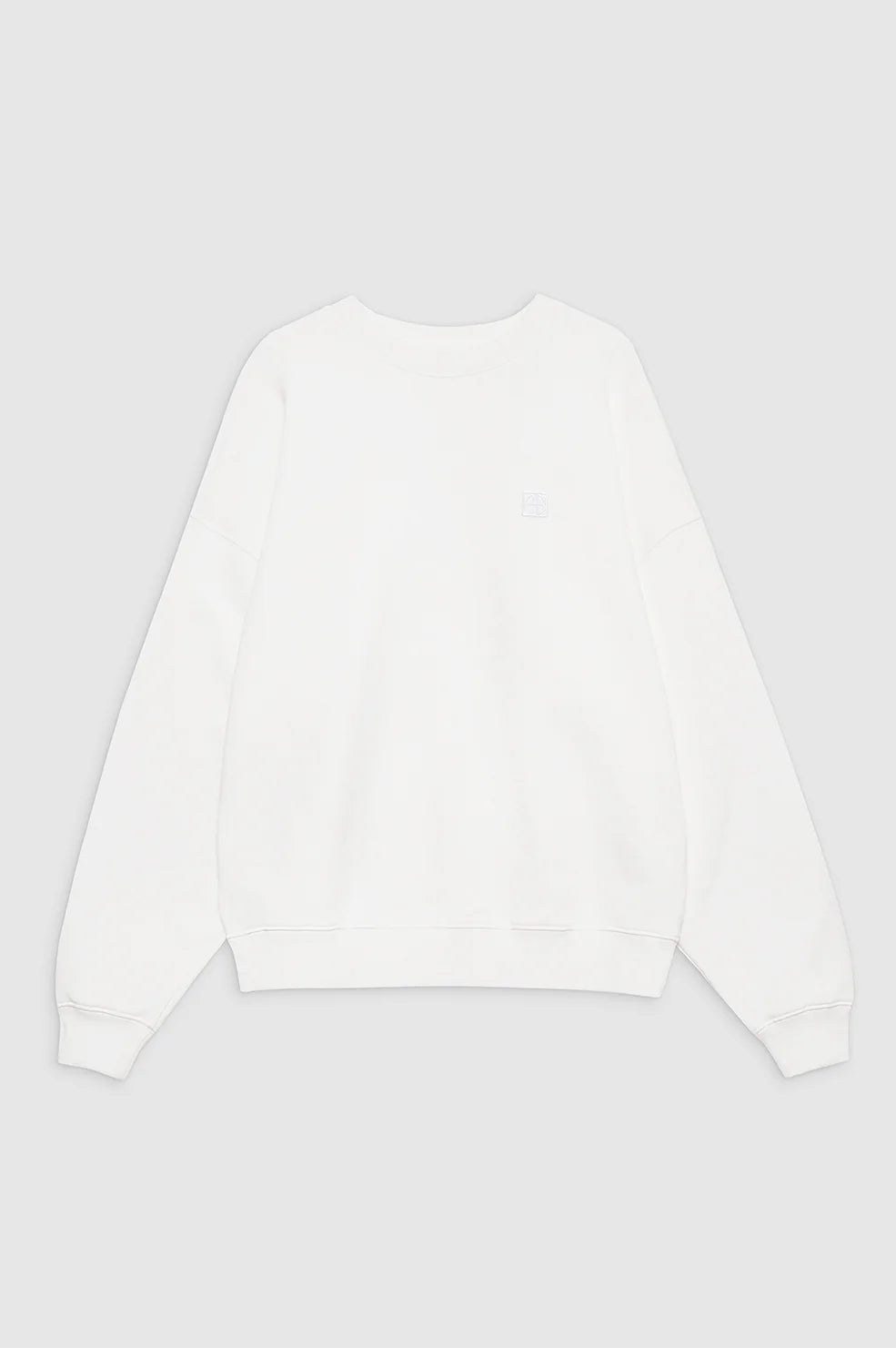 Miles Sweatshirt Framed Monogram - Off White