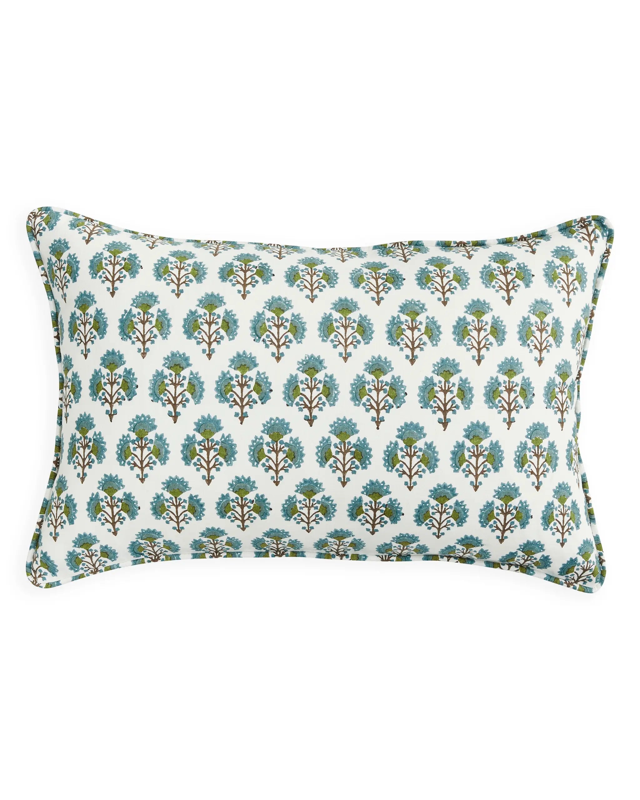 Ampelas Lagoon Linen Cushion 35x55cm