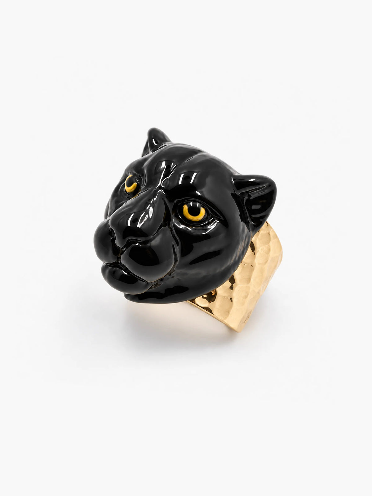 Black Panther Head Maxi Ring