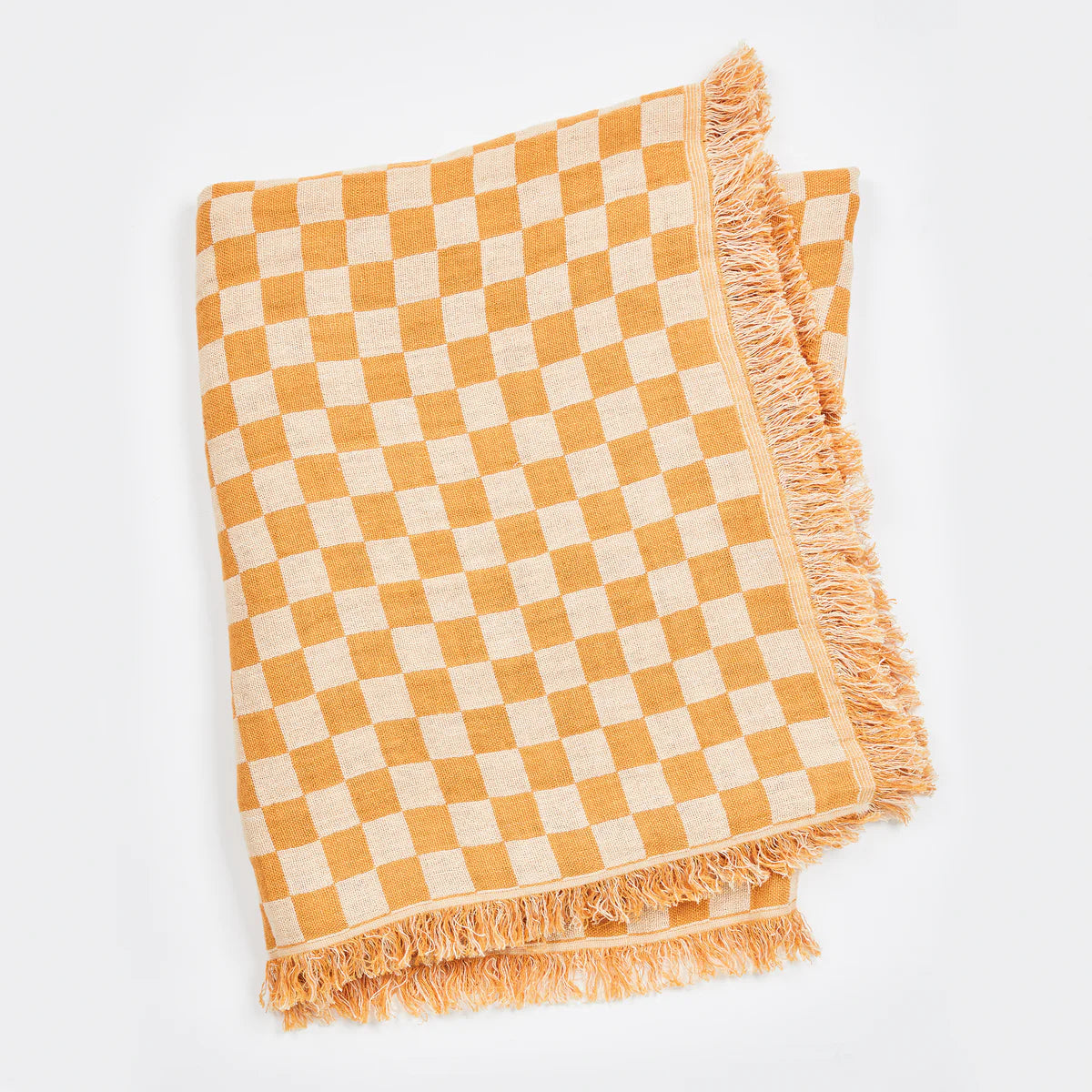 Checkers Goldie Blanket