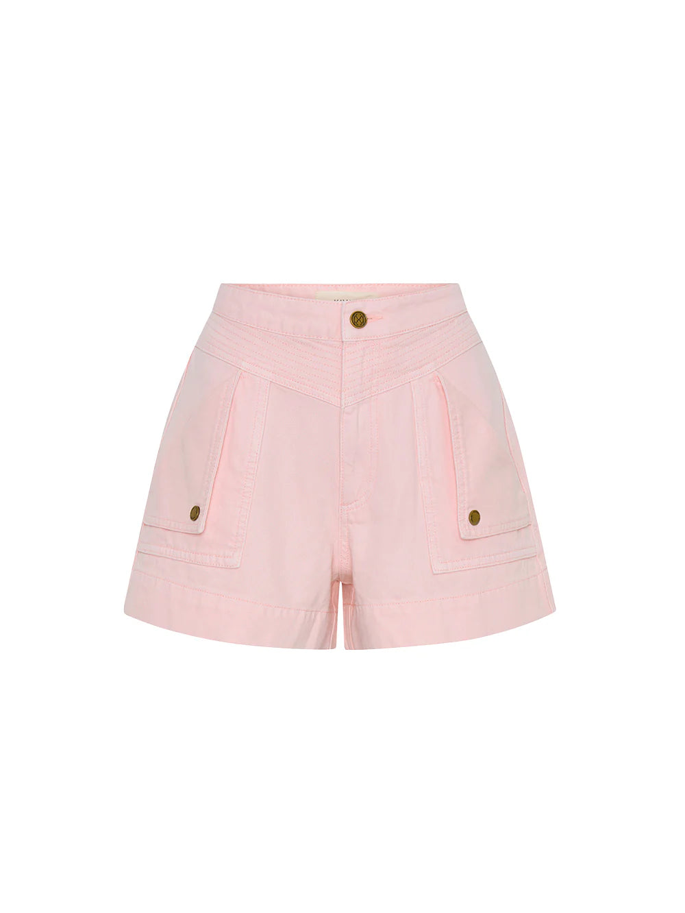 Celene Denim Short Soft Pink