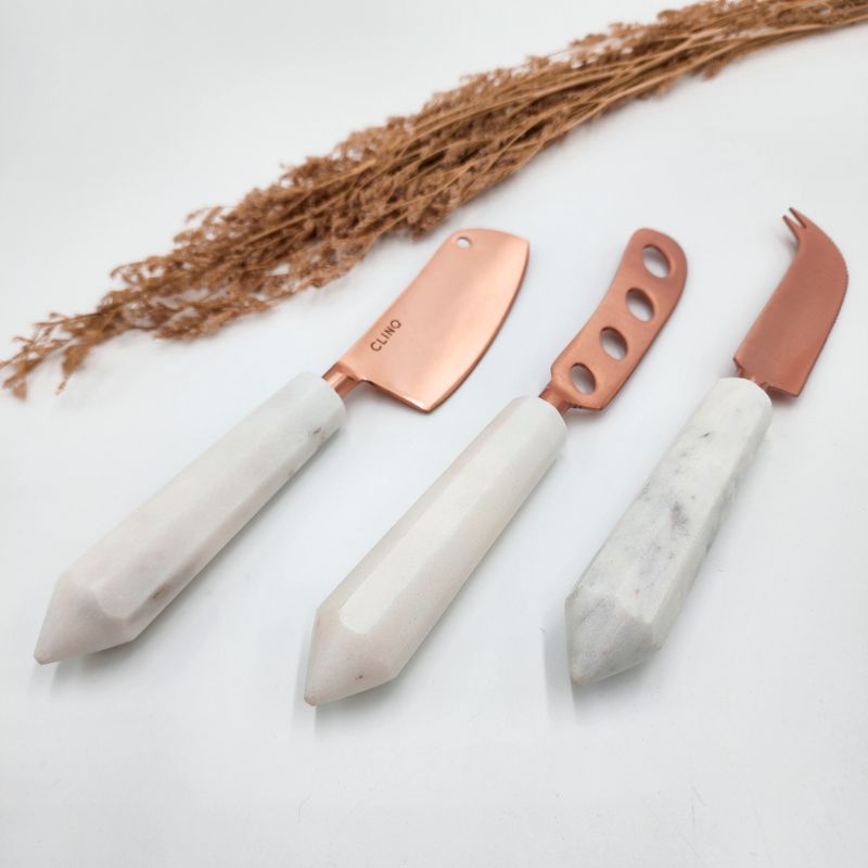 Marble Cheese Knife Set
