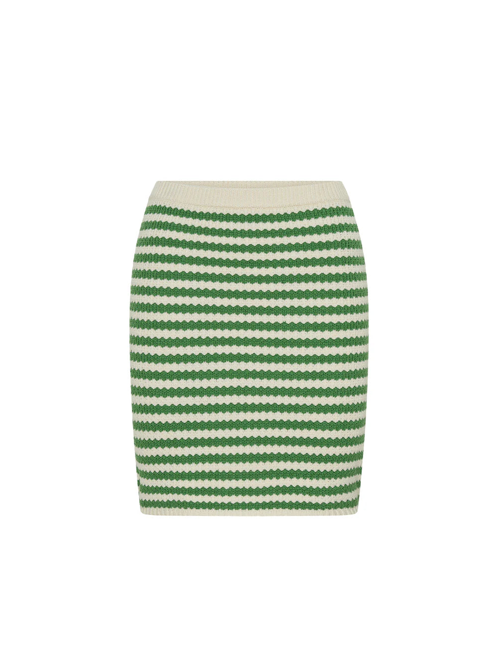 Corinne Knit Mini Skirt Stripe