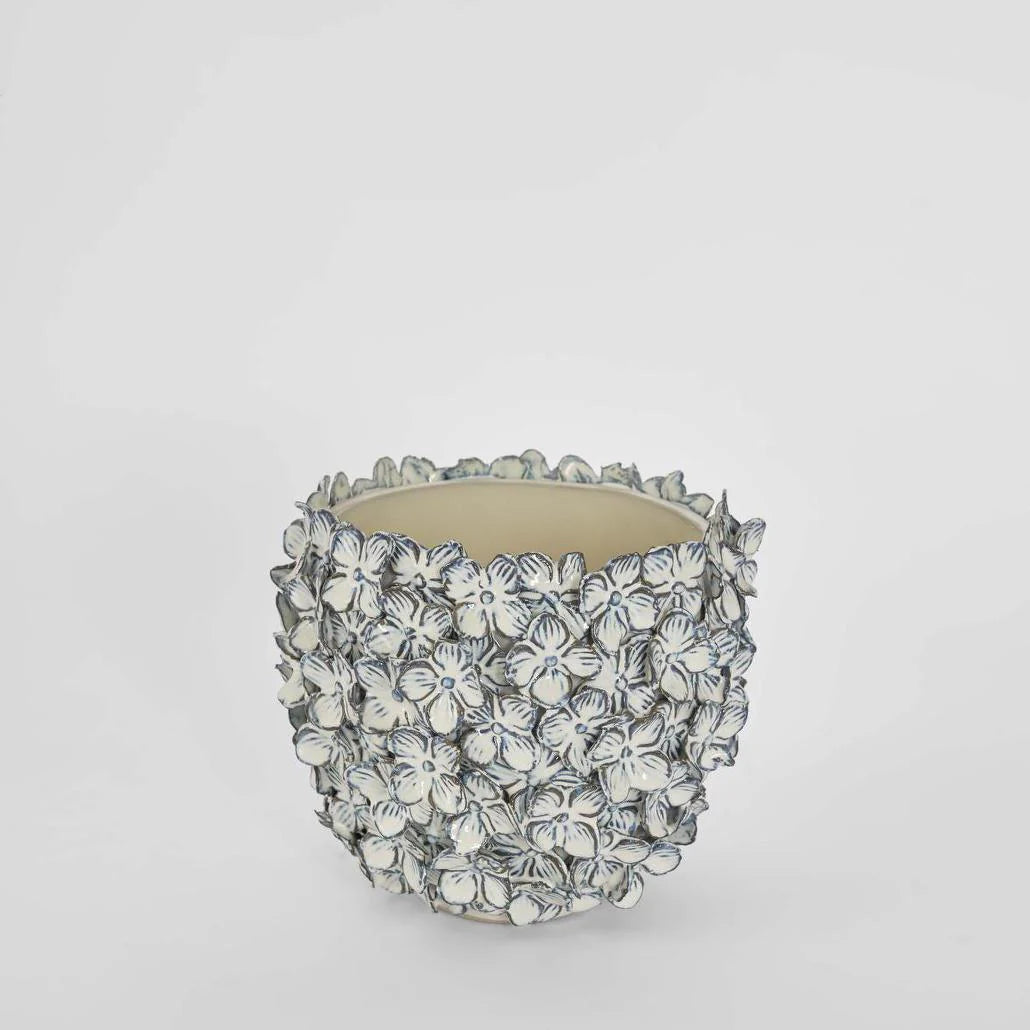 Bloom Vase Blue & White
