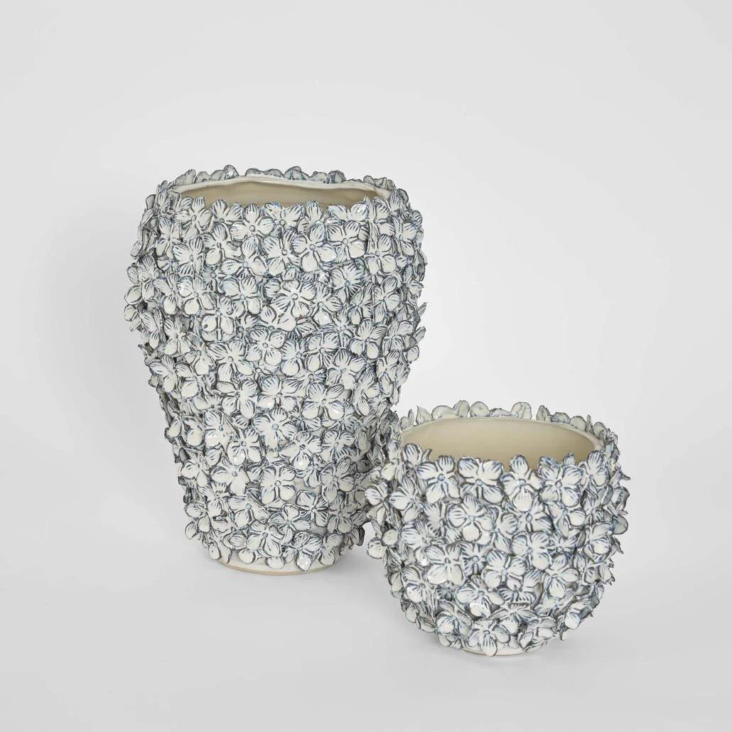 Bloom Vase Blue & White