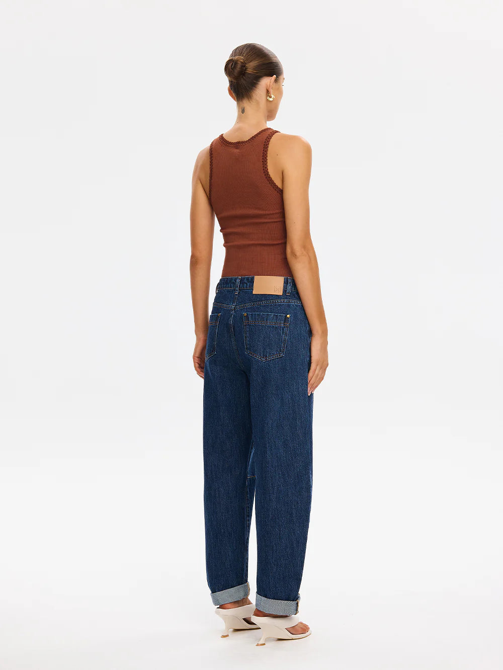 Tallulah Tank Top Chocolate