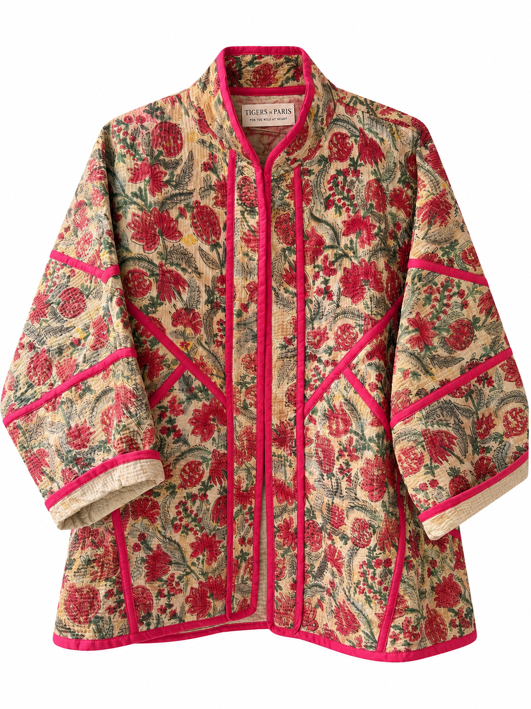 Vintage Kantha Kimono Jacket Design 10
