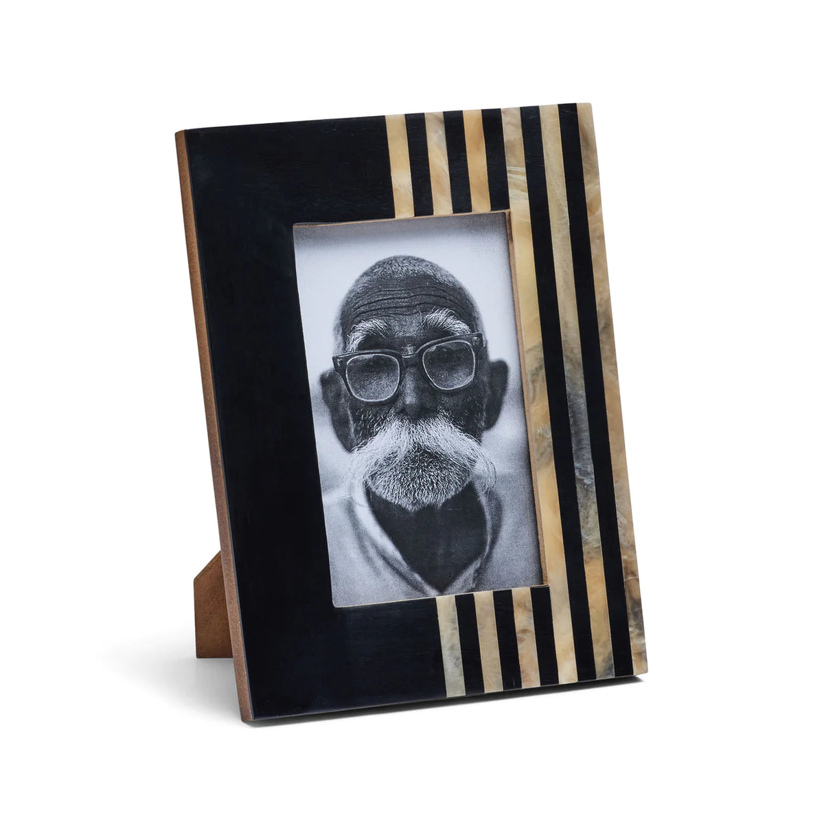 Zura Photo Frame 4x6 Black & Natural