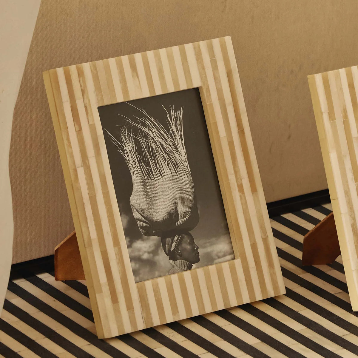 Dakota Photo Frame 5 x 7 - White Bone