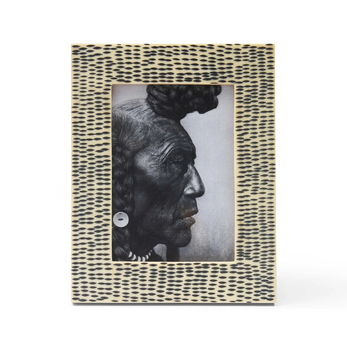 Matira Photo Frame 5 x 7 - White & Black