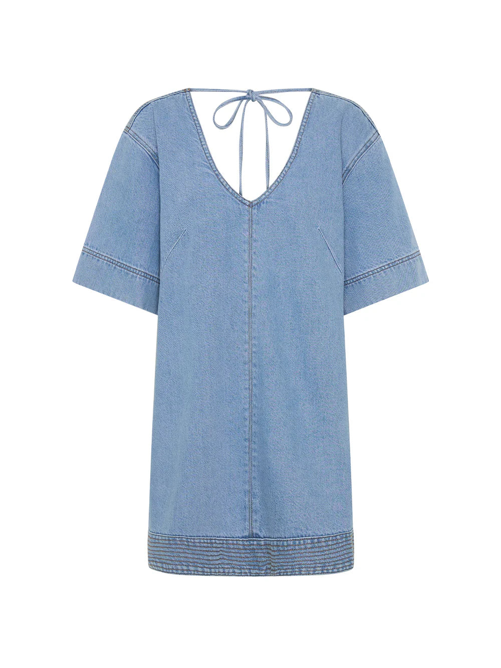 Emilie Denim Dress Coast Blue