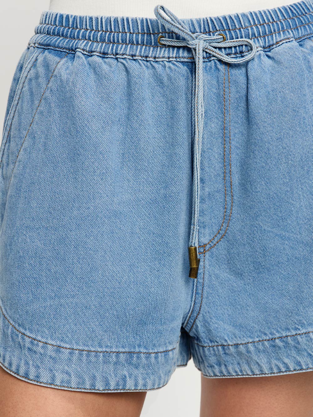 Emilie Denim Short Coast Blue