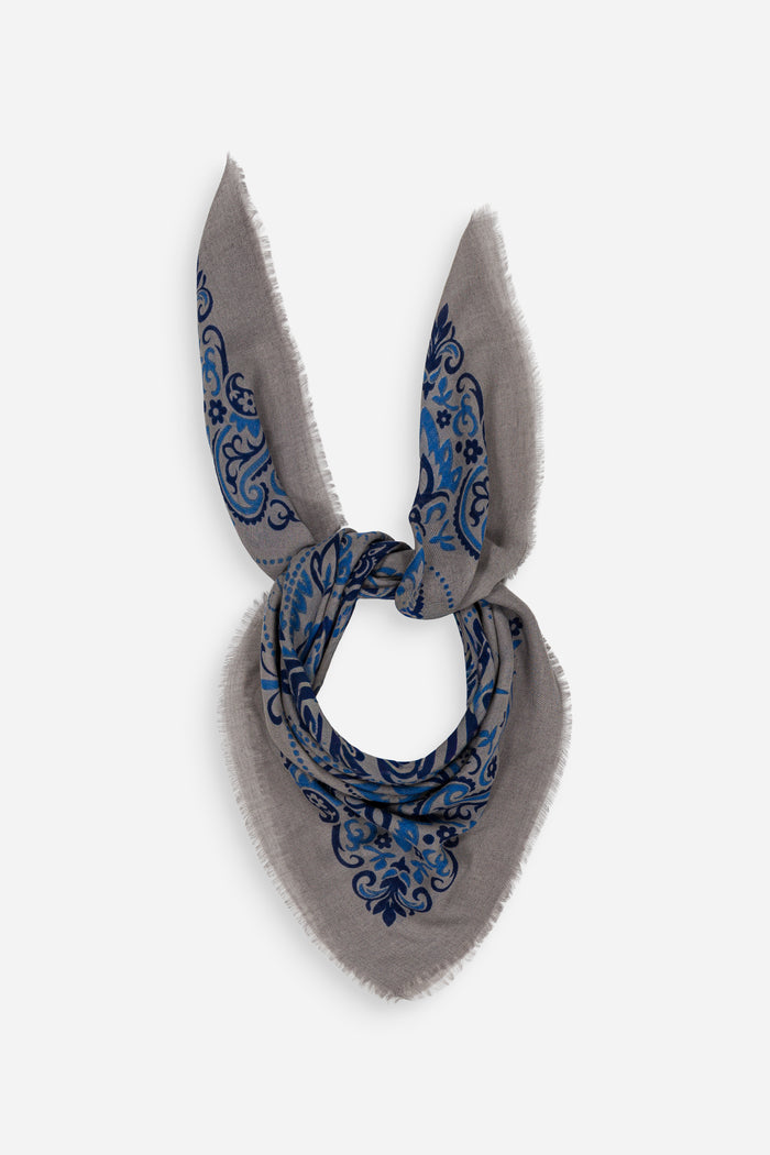 Scarf Bandana Blue Stone WS