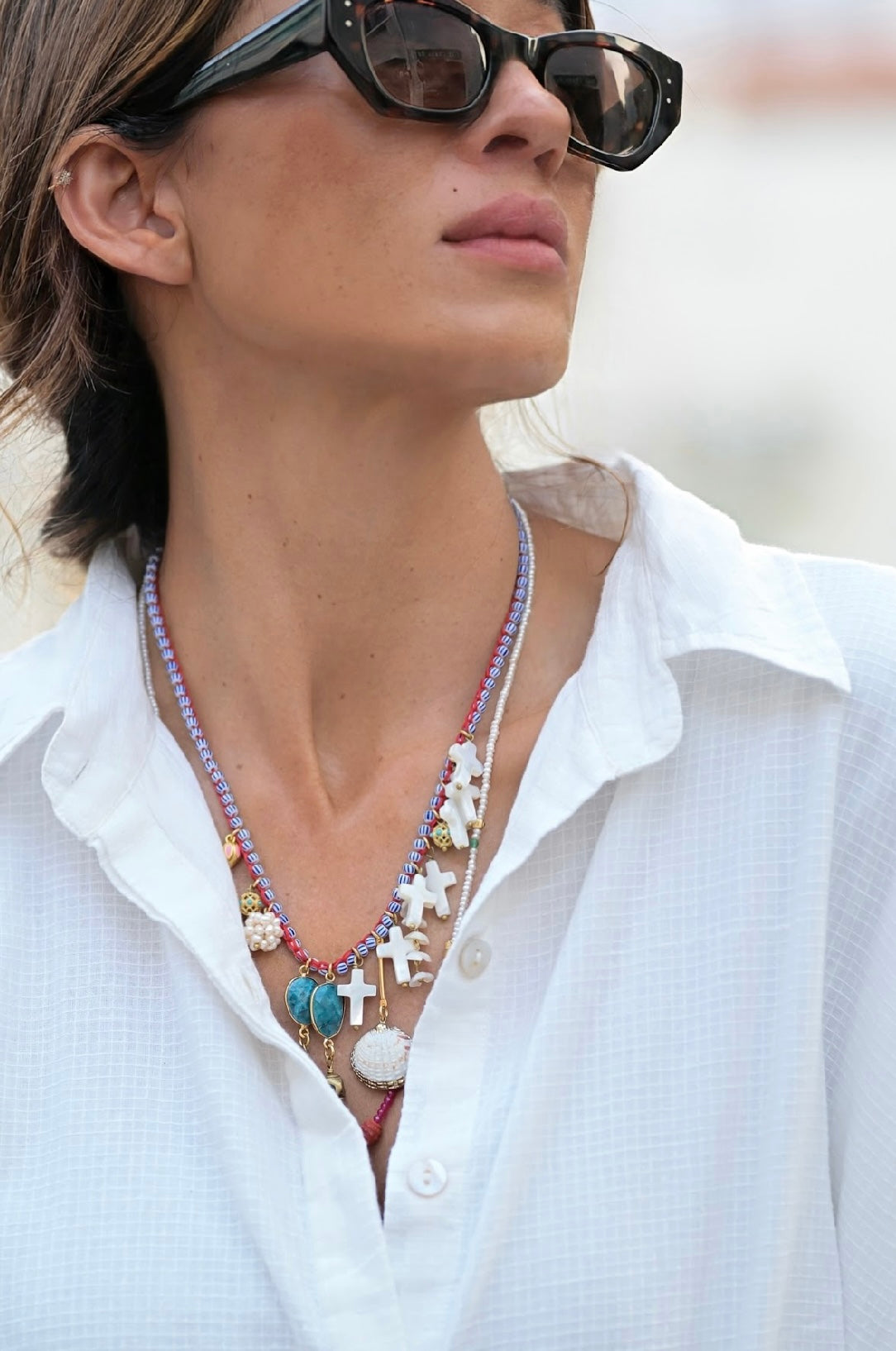 Sabine Top White