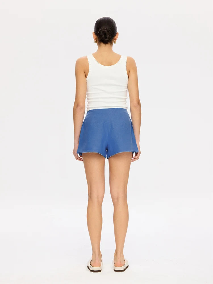 Tara Shorts Cobalt