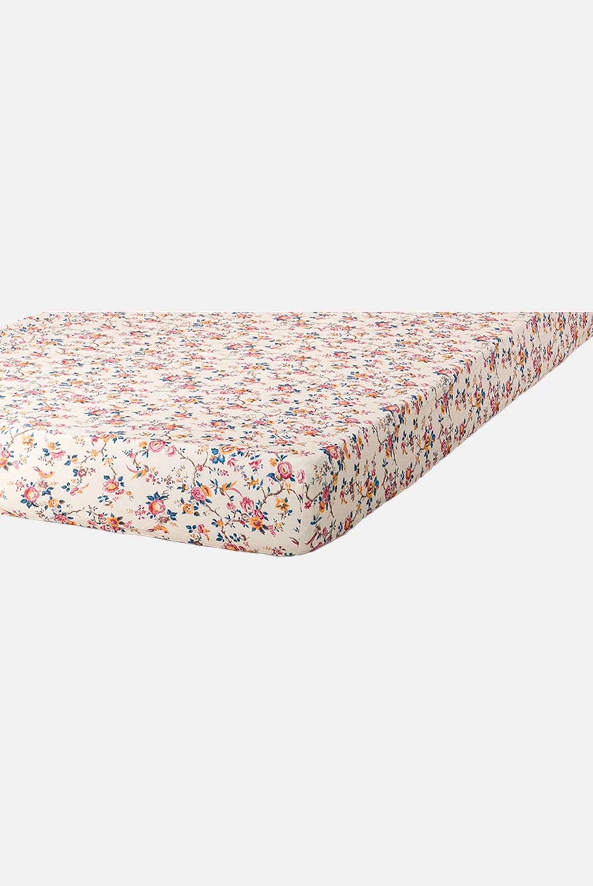 Fitted Sheet Nicole Cream Retro Garden - Louise Misha