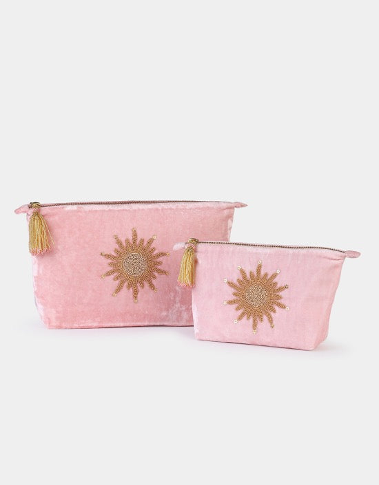 Sun Make up Bag Sun Pink