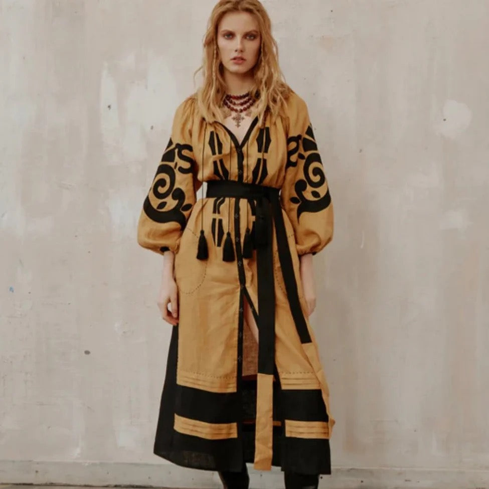 Odara Embroidered Dress - Bravo Collection