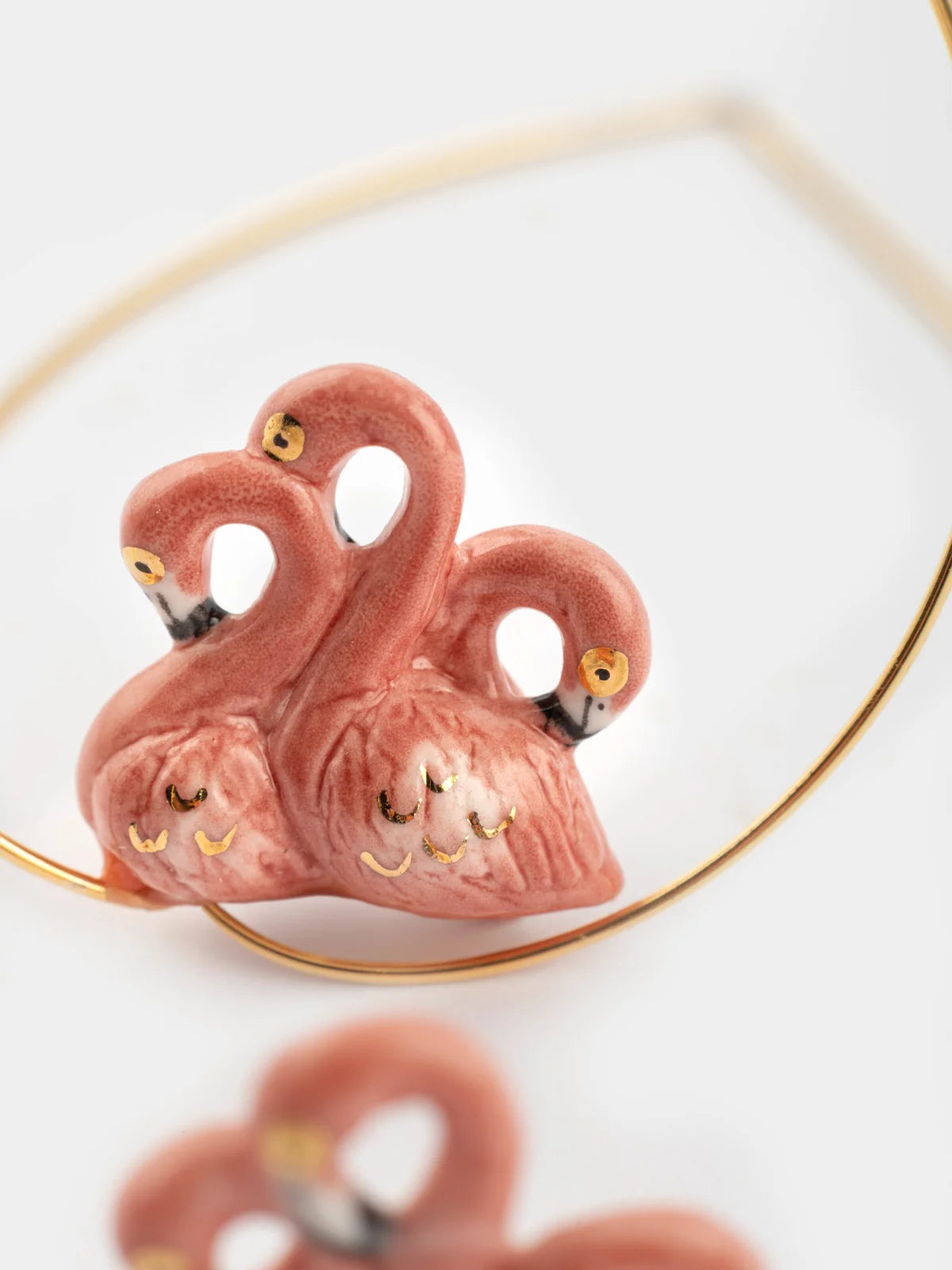 Flamingos Hoop Earrings - Aloha