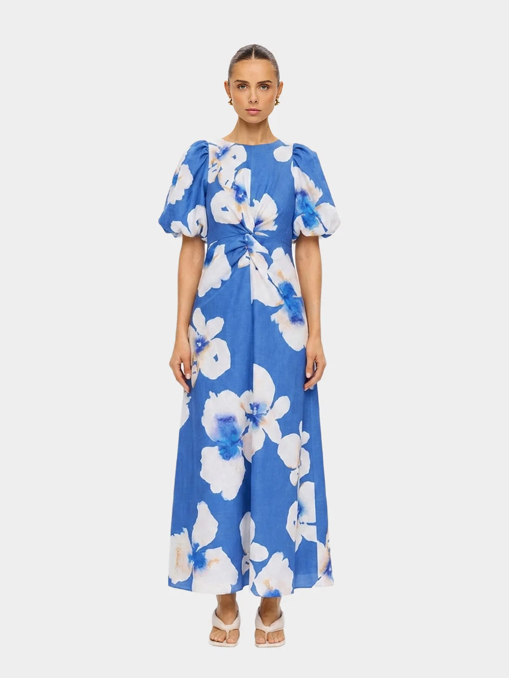 Rowena Maxi Dress Blue
