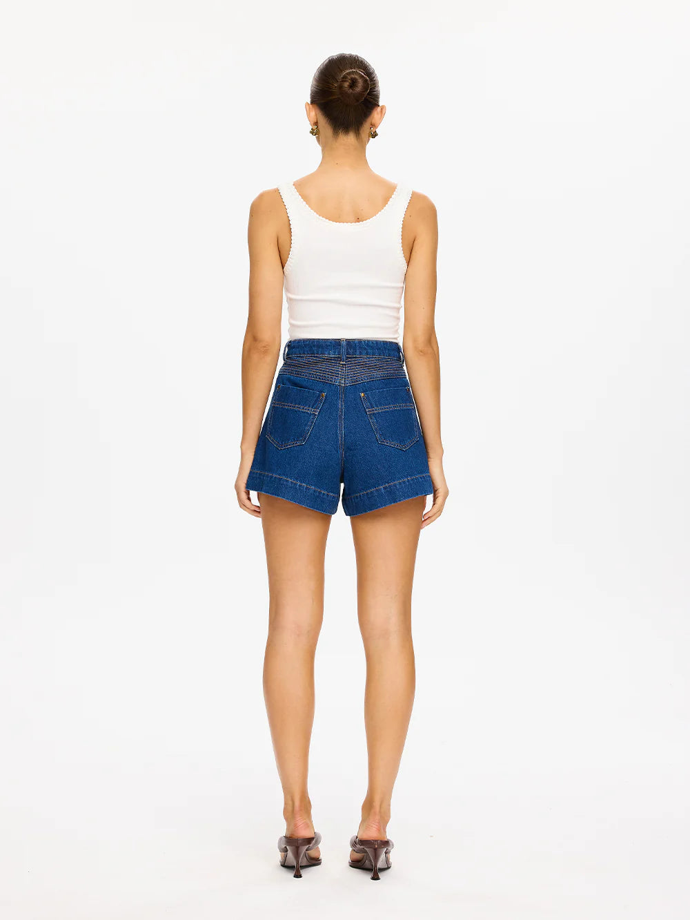 Celene Denim Short Indigo