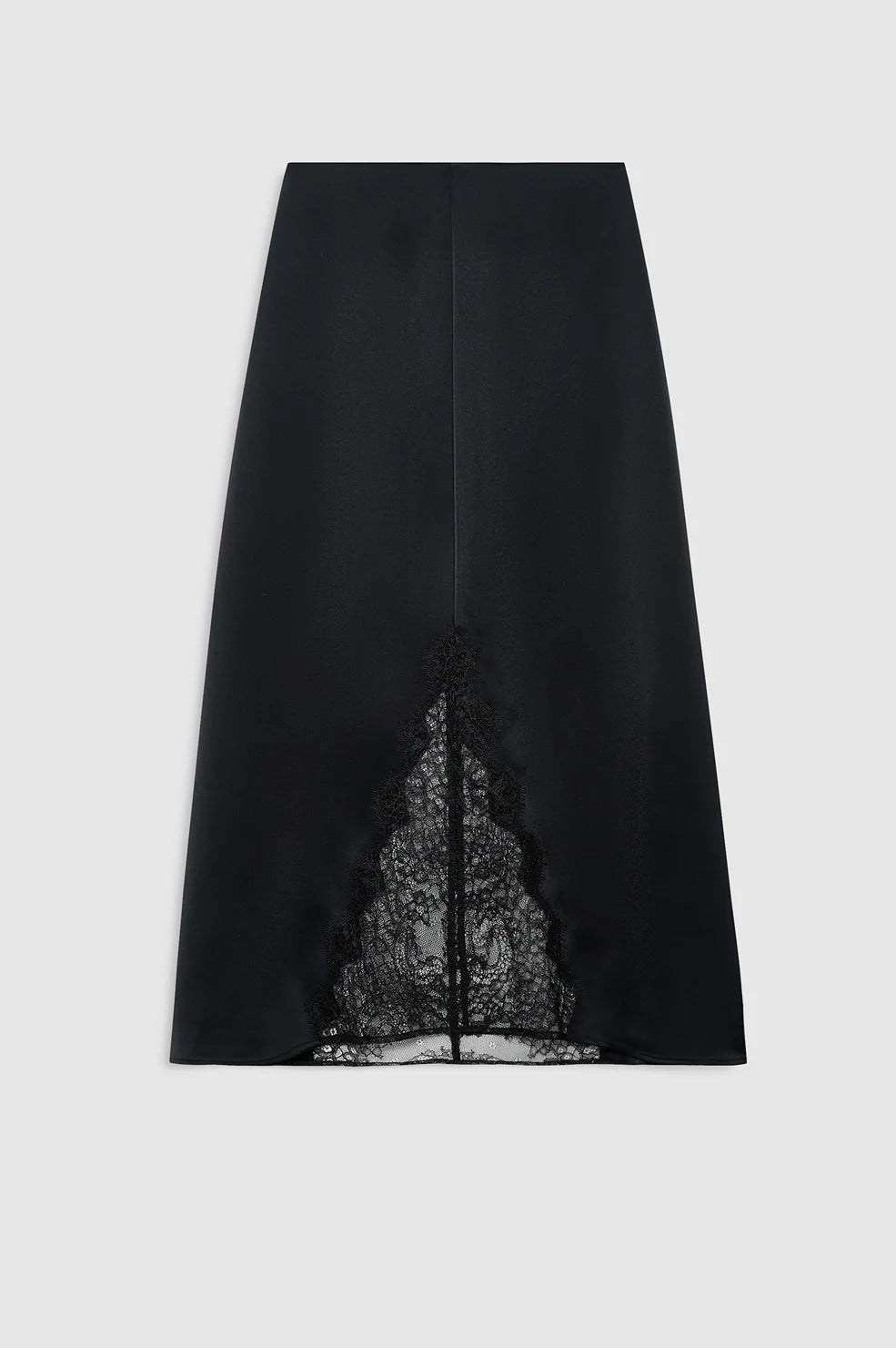 Malou Skirt - Black and Black Lace