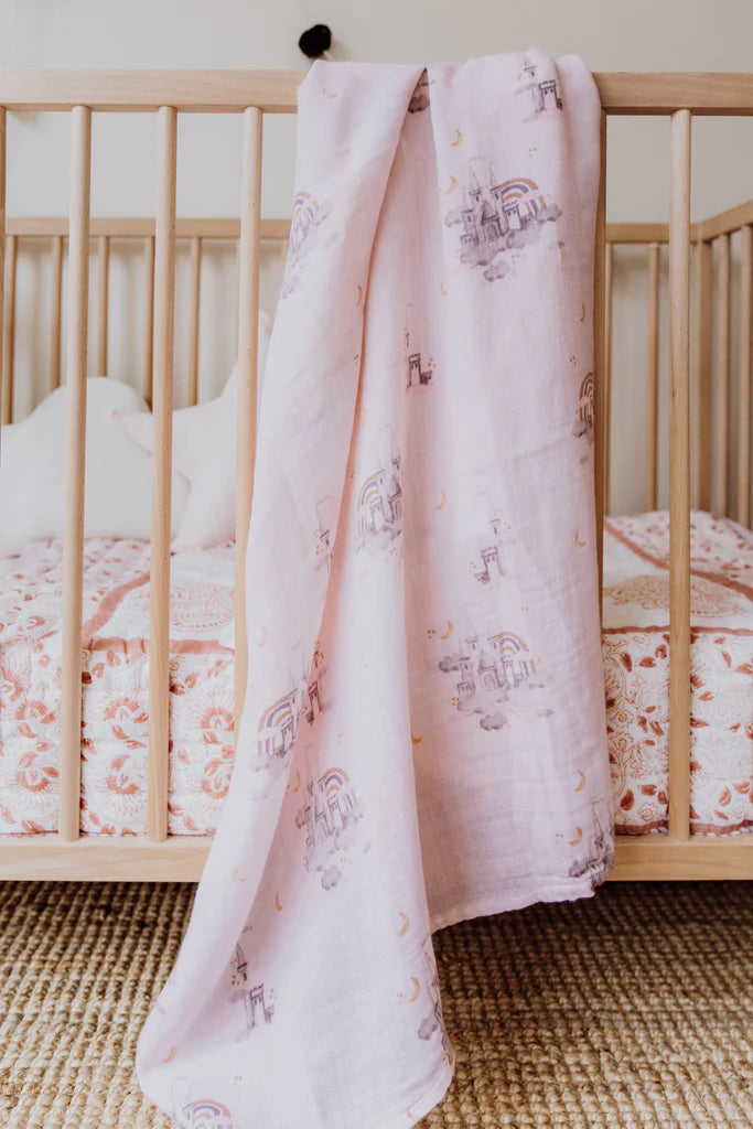 Organic Swaddle Castles - Malabar Baby