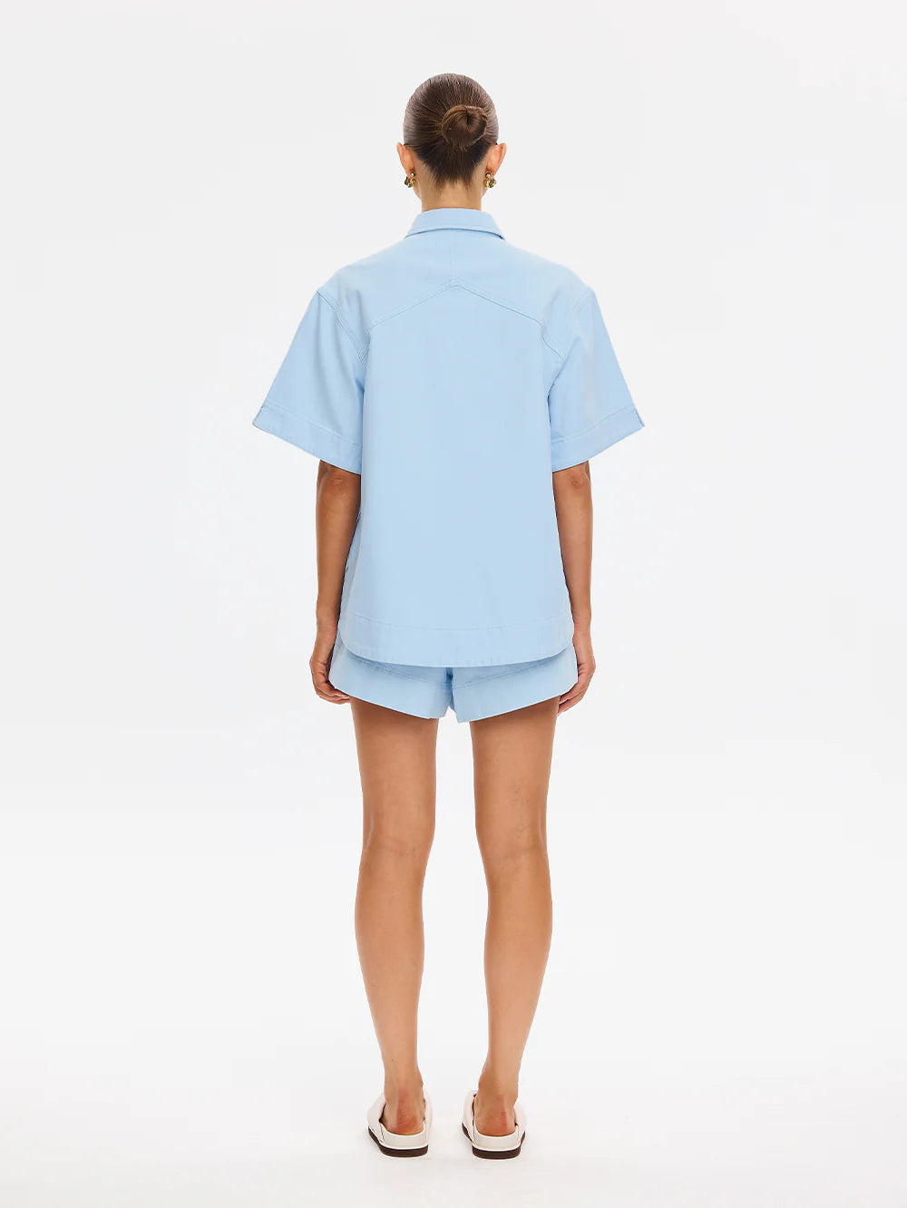 Marla Denim Shirt Sky