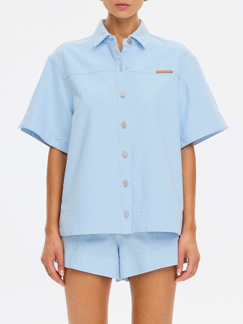 Marla Denim Shirt Sky