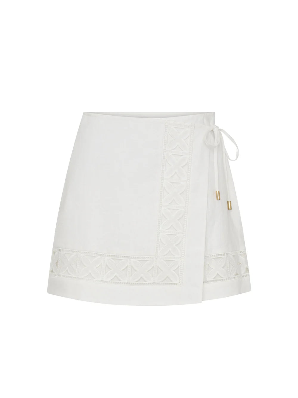 Marley Mini Skirt Ivory