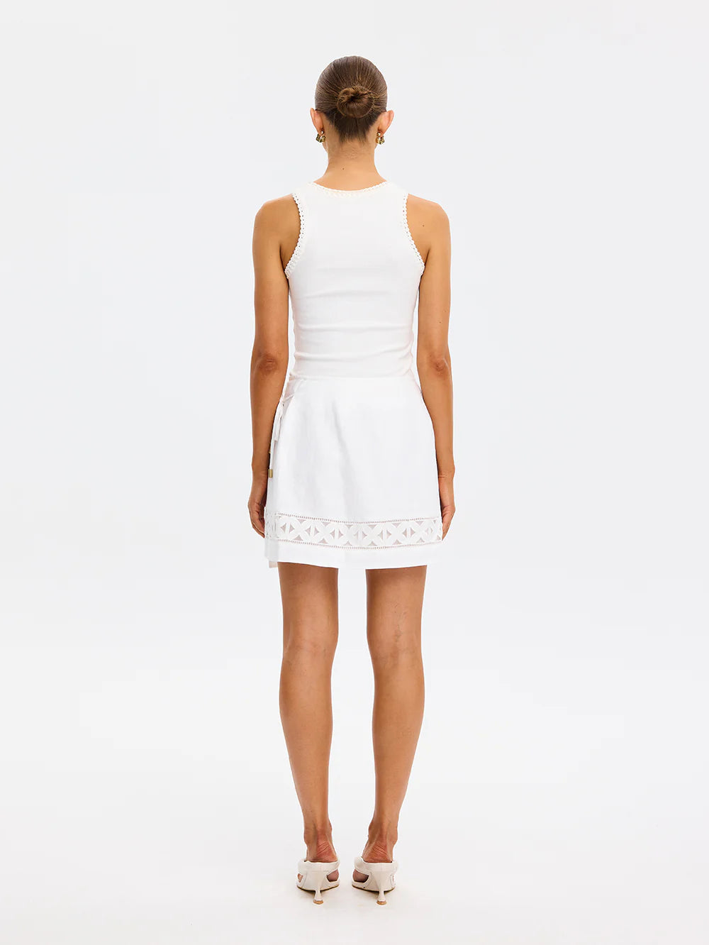 Marley Mini Skirt Ivory