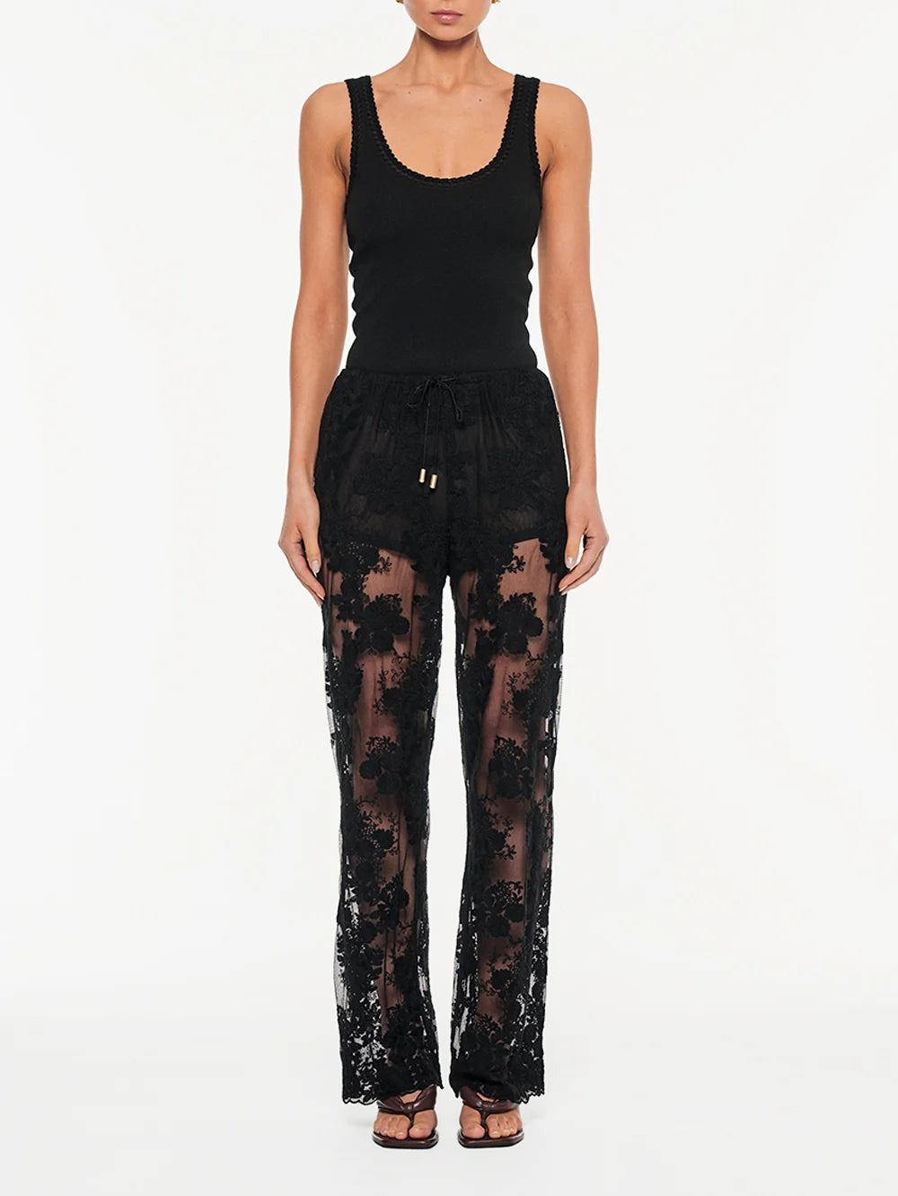 Jaxon Lace Pant Black